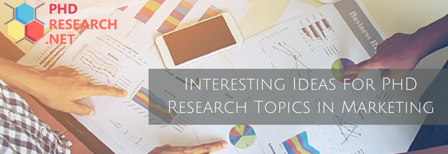 research topics for phd in marketing