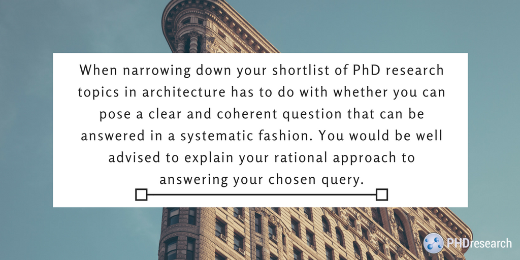 architecture phd dissertation