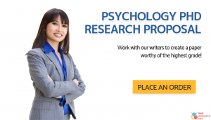 how to write psychology research proposal